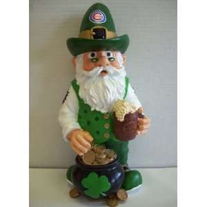  Chicago Cubs St. Patricks Day MLB Garden Gnome Sports 