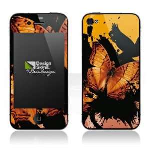   iPhone 4 [without Logocut]   Butterfly Effect Design Folie