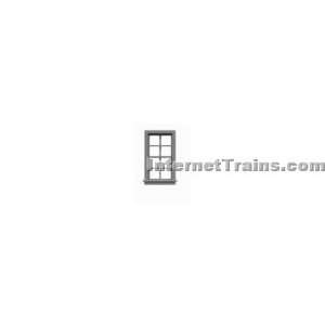  Tichy Train Group HO Scale 25 x 48 Double Hung 4/4 Windows 