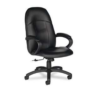  Global Tamiri Leather Series High Back Tilt Chair 