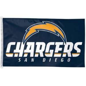  SAN DIEGO CHARGERS OFFICIAL LOGO 3X5 BANNER FLAG Sports 
