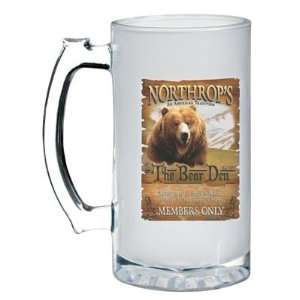   Personalized Frosted Beer Mug Set   Bear Den