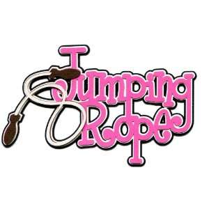  Jumping Rope Laser Die Cut Arts, Crafts & Sewing