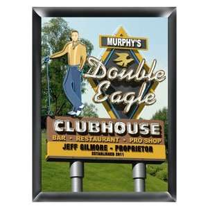   Keepsake Personalized Marquee Double Eagle Traditional Sign Baby