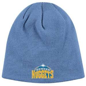   Nuggets Light Blue Basic Logo Uncuffed Knit Hat
