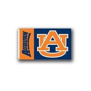  Auburn Tigers NCAA Premium 2 Sided 3x5 Banner Flag by 