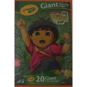  Giant Coloring Pages   Go Diego Go Toys & Games