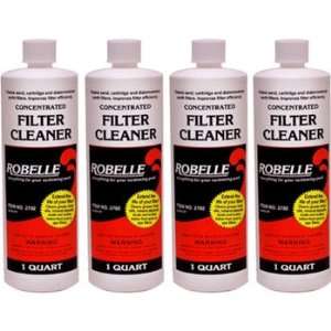  4 x 1qt. Filter Cleaner Patio, Lawn & Garden