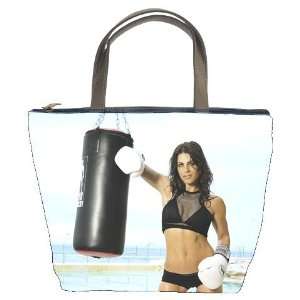 New Jillian Michaels Trainer Bucket Bag Leather Purse Handbag (Double 