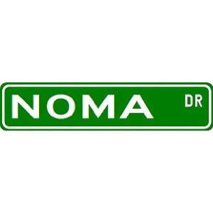 NOMA Street Sign ~ Custom Street Sign   Aluminum  Sports 