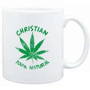    Mug White  Christian 100% Natural  Male Names