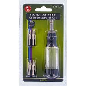    SE 12 in 1 Precision Ratcheted Screwdriver