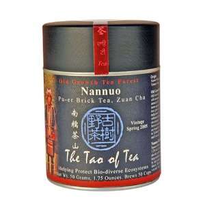 The Tao Of Tea Nannuo, 1.75 Ounce Tin  Grocery & Gourmet 
