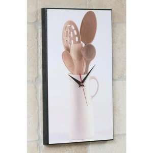  Wooden Spoons Wall Clock