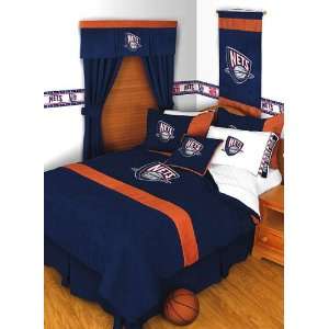  NBA New Jersey Nets Twin Comforter and Sheet Set