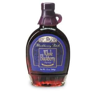 Whole Blackberry Syrup, 12 oz  Grocery & Gourmet Food
