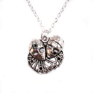    plated base Vintage Theater Mask Necklace (18 Inch Chain) Jewelry