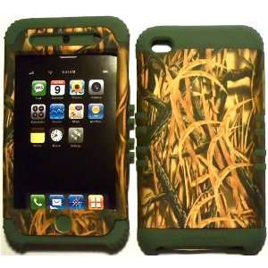  Camo Grass on Sage Silicone for Apple ipod Touch iTouch 4G 