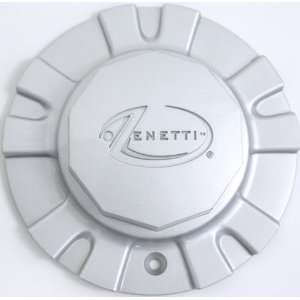  Zenetti Design Wheel Center Cap # Cz 0002 Silver Glossy 