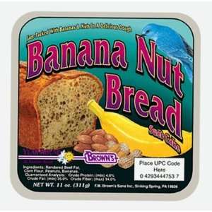   Suet and Bread Cakes, 11 1/2 Ounce, Banana Nut Bread