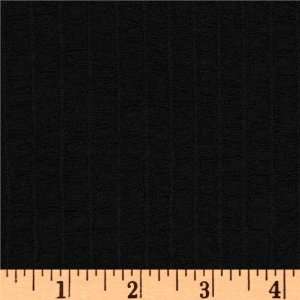   58 Wide Pucker Knit Black Fabric By The Yard Arts, Crafts & Sewing