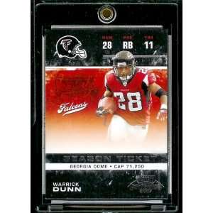 com 2007 Playoff Contenders # 6 Warrick Dunn   Atlanta Falcons   NFL 