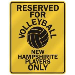   NEW HAMPSHIRITE PLAYERS ONLY  PARKING SIGN STATE NEW HAMPSHIRE Home