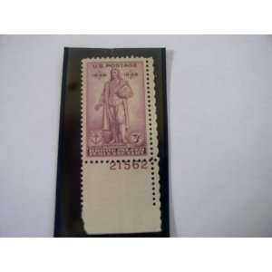   Postage Stamp, 1936, Roger Williams, Rhode Island Tercentenary, S#777