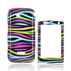   Zebra Hard Plastic Case Cover For Samsung Sidekick 4G Electronics