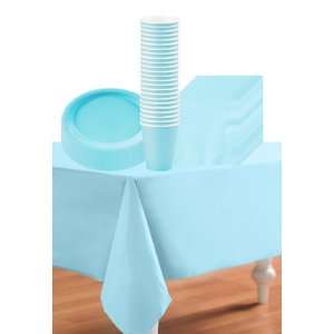  Pastel Blue (Light Blue) Party Supplies Pack Including 