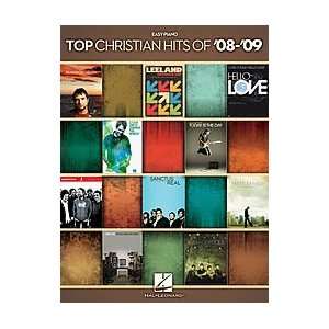  Hal Leonard Top Christian Hits Of 2008   2009 For Easy 