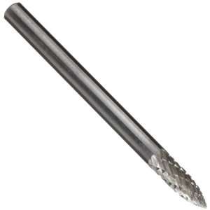   TP1C Carbide Bur with Cross Cut in Tree Point Shape and 1/8 Shank