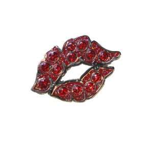  Red Pucker Up (Kissing Lips) Ball Marker Accented by 