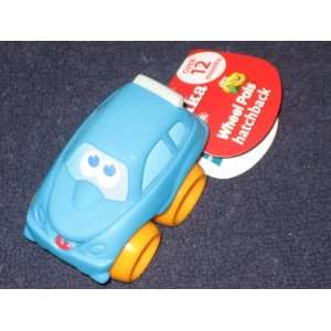   Tonka Mini Wheel Pals Blue Hatchback Cushy Crusin Toys & Games