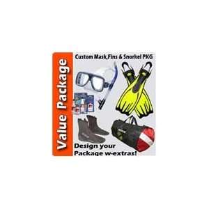  Value Mask Fin and Snorkel Package