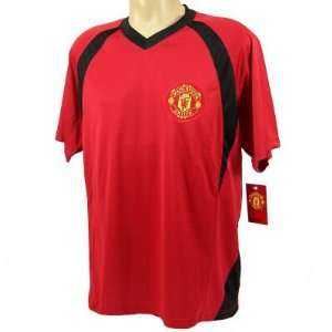  MANCHESTER UNITED SOCCER OFFICIAL LOGO FIELD JERSEY ADULT 