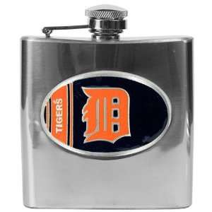  Detroit Tigers 6 Oz. Stainless Steel Hip Flask by Great 