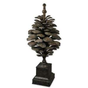  Uttermost Suzuha Large Decorative Pine Cone Finial