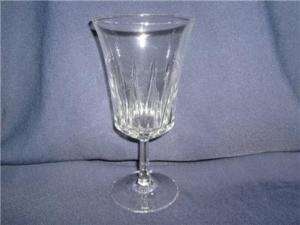 CRIS DARQUES/DURAND, REGENCY PATTERN,(3) WATER GOBLETS  