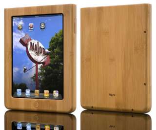 Vers Audio wood case   Shellcase for iPad 1  
