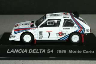 64 CMS Rally Car Collection LANCIA DELTA S4 1986 Monte Carlo Retired 