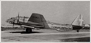 The only Italian long range bomber, the Piaggio P.108, ready to attack 