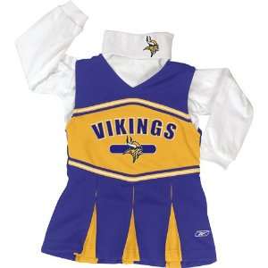 Reebok Minnesota Vikings Toddler Cheer Jumper Sports 
