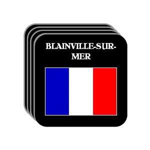  France   BLAINVILLE SUR MER Set of 4 Mini Mousepad 