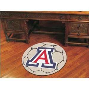 Arizona Wildcats NCAA Soccer Ball Round Floor Mat (29)  