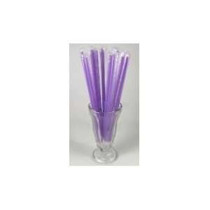 Karat Giant Straws (Purple) 7.75 Poly Wrapped