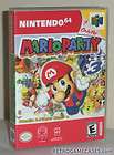 Mario Party 1 2 3 NEW Protective Archival Game Case Nintendo 64 N64