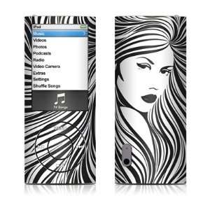  Girl Design Decal Sticker for Apple iPod Nano 5G (5th 