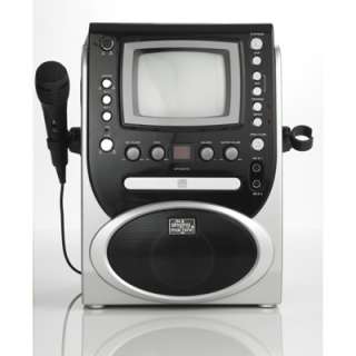 The Singing Machine CD+G Karaoke System with Integrated 5.5 Monitor 