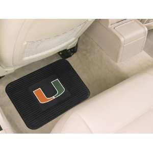 Miami Hurricanes Heavy Duty Vinyl Rear Seat Car Utility 